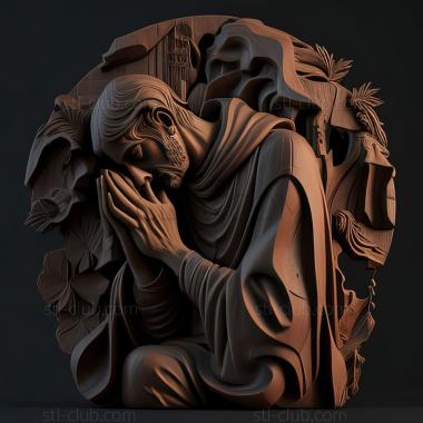 3D model Prayer (STL)
